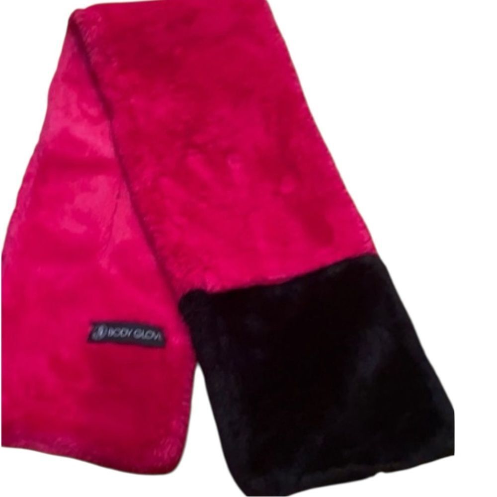 Body Glove Hot Pink and Black Fleece Scarf